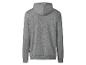 Unisex grijze hoodie.