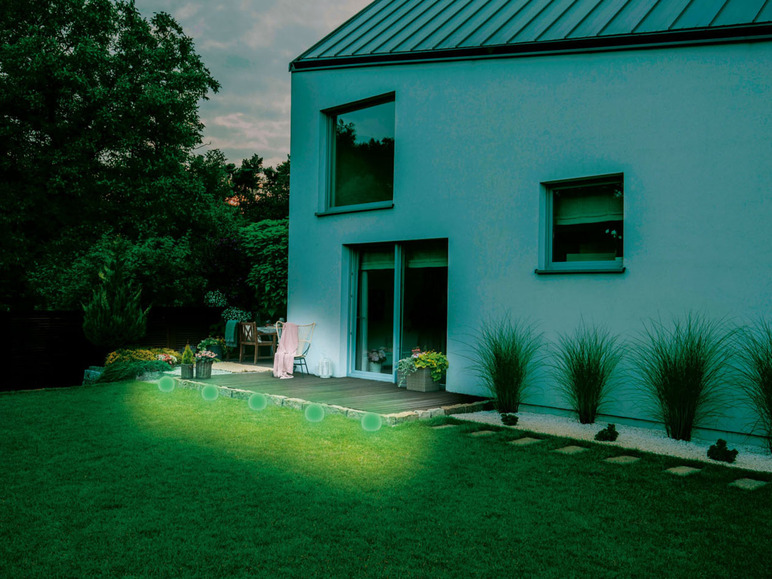 Aller en mode plein écran LIVARNO home Guirlande lumineuse à LED Smart Home pour l'extérieur - Photo 7