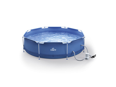 CRIVIT Zwembad »Metal Frame Pool«, Ø 300 x 76 cm