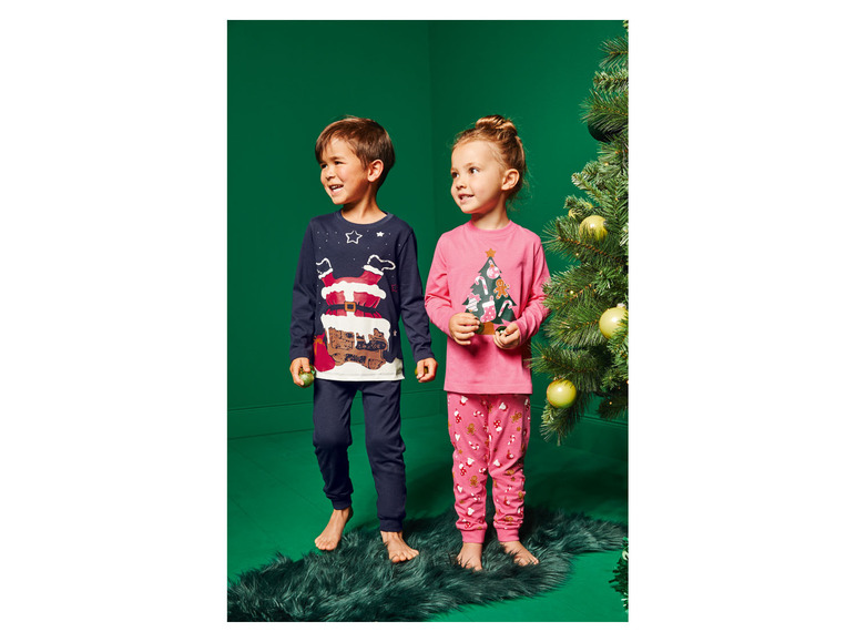 Aller en mode plein écran lupilu® Pyjama de Noël en pur coton - Photo 10