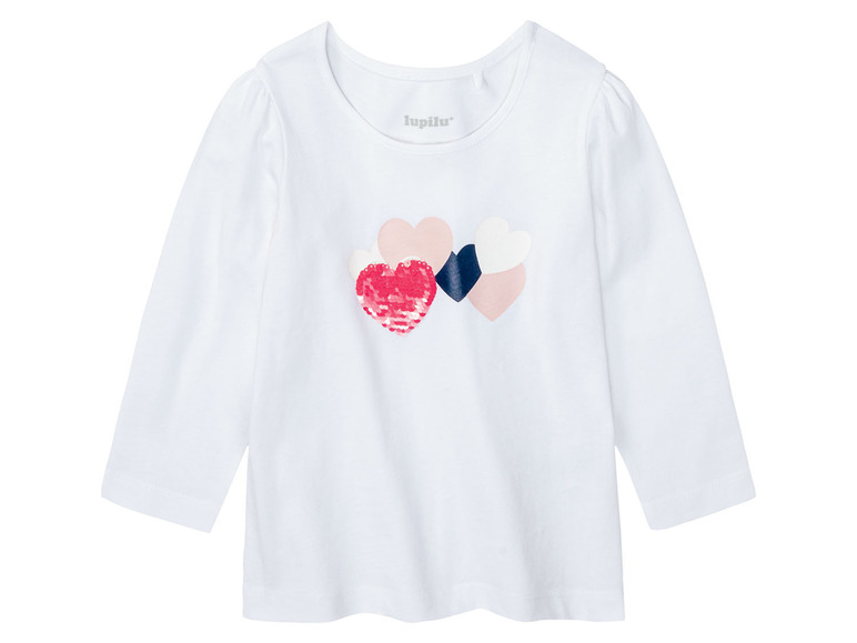 Ga naar volledige schermweergave: lupilu® Shirt met lange mouwen van een katoenmix - afbeelding 17