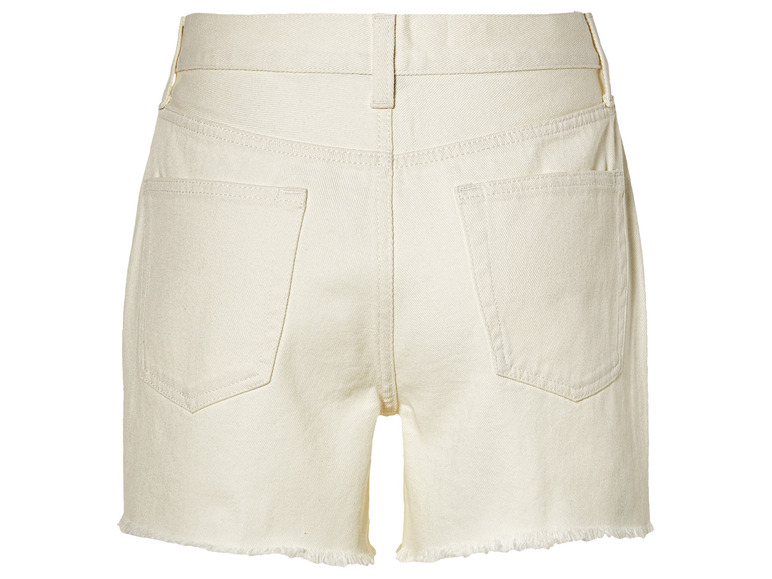 Bichingda Casual denim shorts voor vrouwen hoge taille gerafelde zoom gescheurde zomer jeans korte hotpants met zakken, Donkerblauw, L