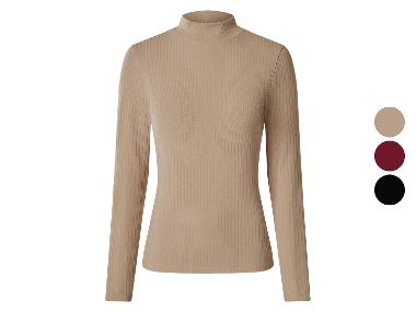ESMARA® Pull en maille côtelée pour femmes