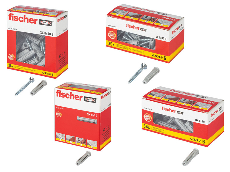 Ga naar volledige schermweergave: fischer Schroeven- en of pluggenassortiment - afbeelding 1