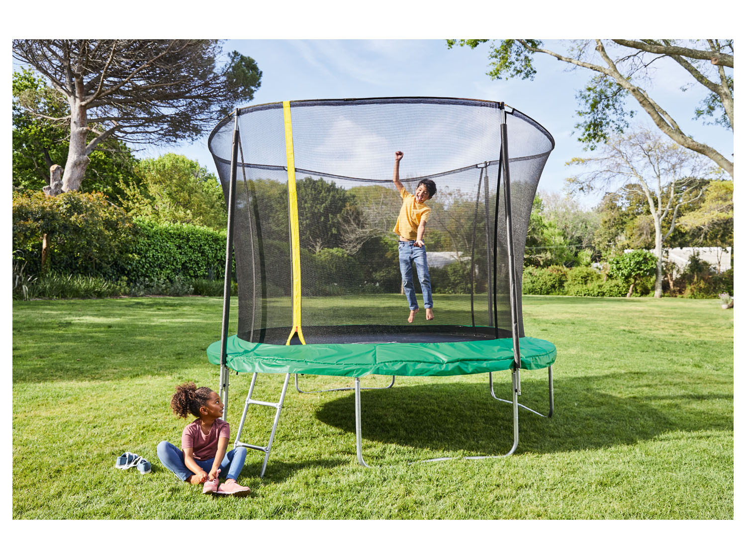 Prinz Gas Unmittelbar bevorstehend trampoline springdoek 305