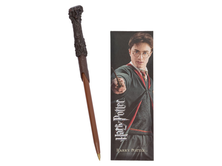 Ga naar volledige schermweergave: The Noble Collection Harry Potter pen en bladwijzer - afbeelding 3