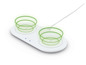 Draadloze oplader met twee laadzones van TRONIC.