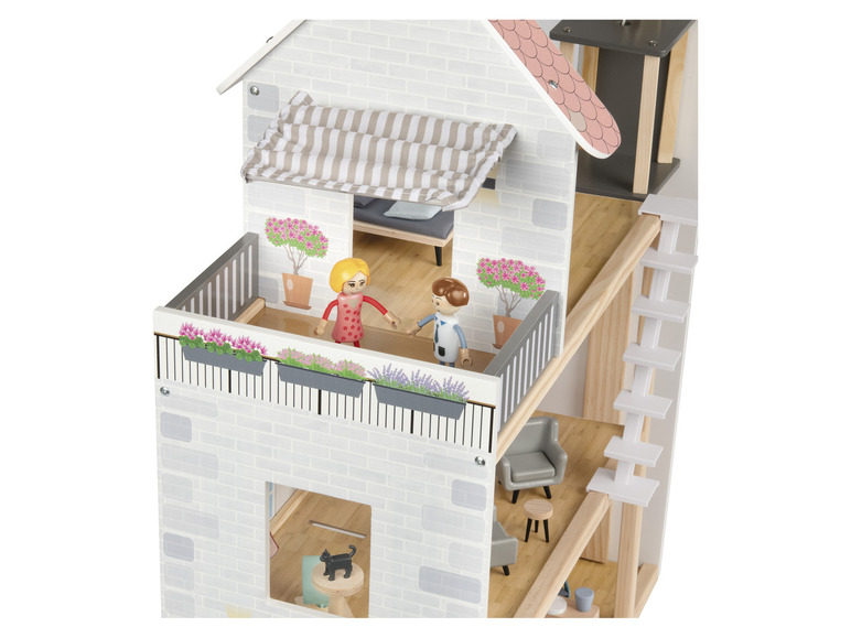 Aller en mode plein écran Playtive Maison de poupées en bois - Photo 8