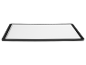 LED-lichttafel met zwart frame en meetlinialen