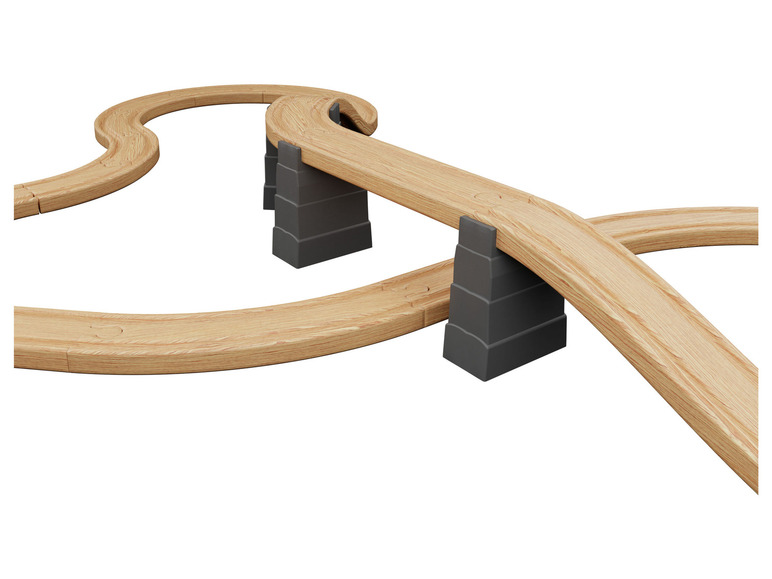 Ga naar volledige schermweergave: Playtive Uitbreidingsset voor houten spoorweg - afbeelding 10