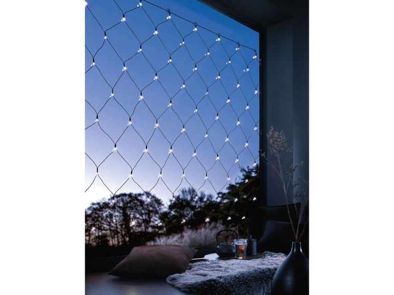 Aller en mode plein écran LIVARNO home Rideau lumineux à LED, 8 modes d'éclairage - Photo 14