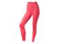 Legging côtelé corail taille haute