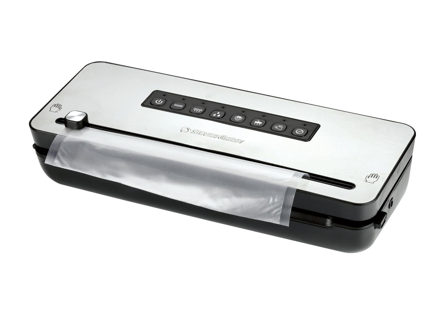 Focenat Vacuümmachine, 5-in-1, 65 KPA, lasapparaat, vacuüm voor levensmiddelen, vacuümsealer, vacuümmachine met 10 vacuümzakken, 30 cm lange lasnaad