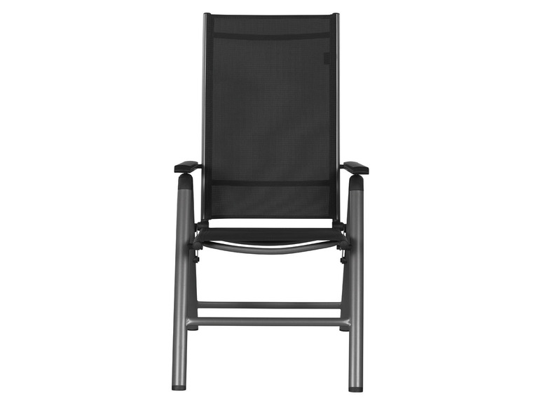 Aller en mode plein écran Set de jardin en aluminium argent/gris avec table extensible et 6 chaises Houston LIVARNO home - Photo 16