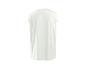 Wit mouwloos herenshirt, achterkant