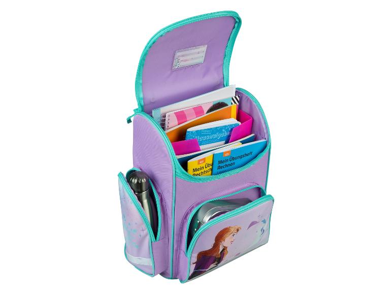Sac à dos scolaire Frozen avec trousse et gourde.