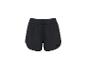 Zwarte sportshorts met trekkoord in de taille.