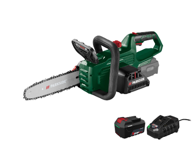 Tronçonneuse sans fil 20 V PARKSIDE® PAKS20 avec Batterie 4Ah et Chargeur 4,5A