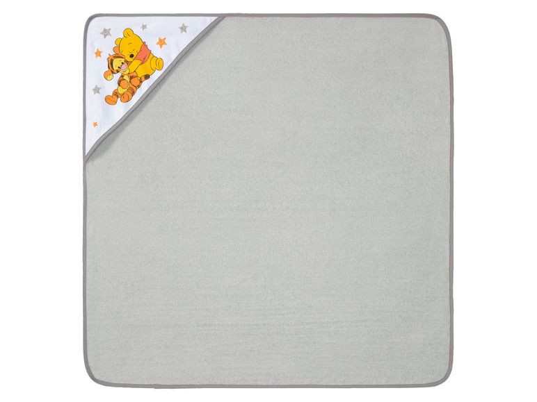 Ga naar volledige schermweergave: Handdoek met capuchon voor baby's, 75 x 75 cm - afbeelding 5