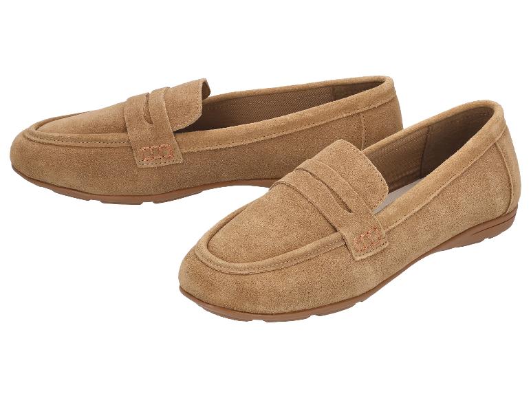 Mocassins en daim marron