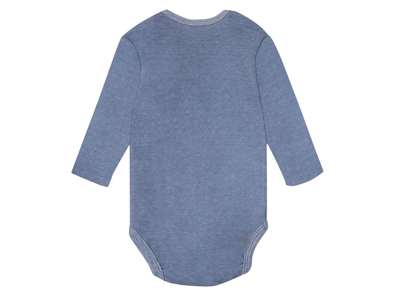 Ga naar volledige schermweergave: lupilu® Set van 2 biokatoenen body's met lange mouwen - afbeelding 16