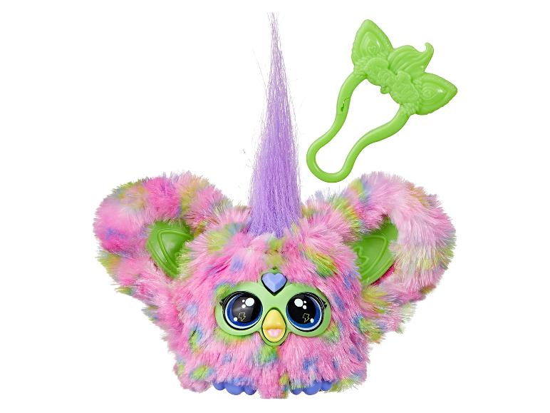 Roze en groene PomPom pluche met accessoire.