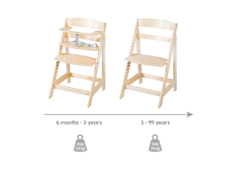 Ga naar volledige schermweergave: roba kinderstoel »Sit Up« trapkinderstoel van hout - afbeelding 39