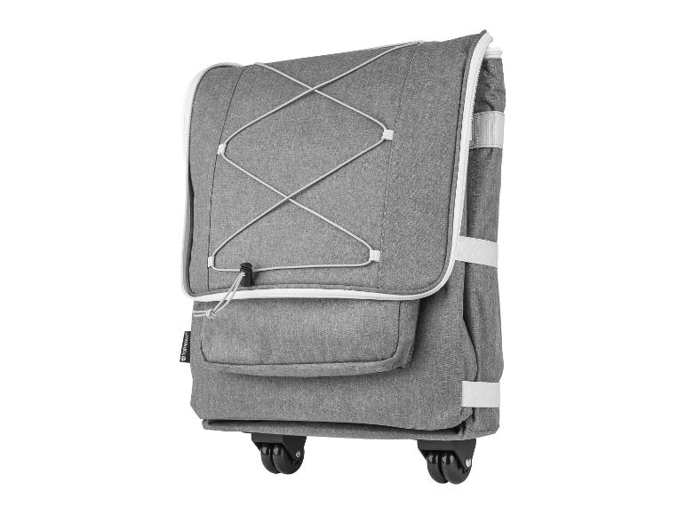 Sac isotherme TopMove à roulettes, gris.
