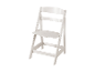 Chaise haute en bois blanc roba.