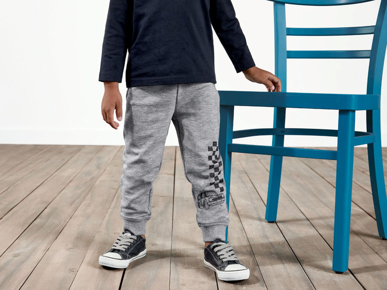 Aller en mode plein écran lupilu® Set de 2 pantalons molletonnés - Photo 9