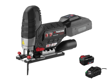 PARKSIDE PERFORMANCE® Scie sauteuse sans fil 20 V PSSPA20 avec batterie 4 Ah et chargeur
