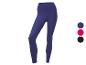Leggings bleu foncé avec un motif subtil.