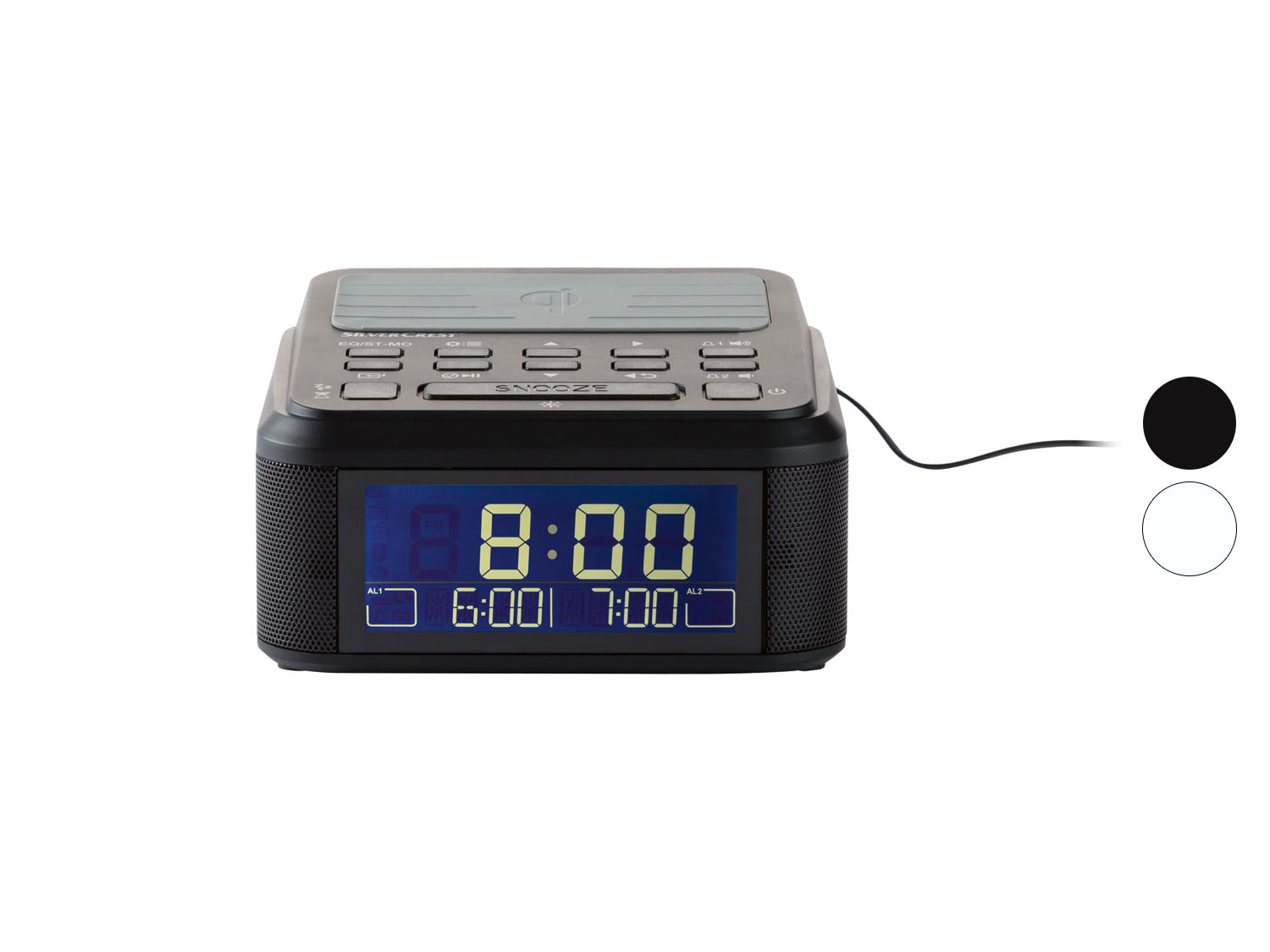 infrastructuur Haat Editie SILVERCREST® Wekkerradio, Bluetooth® | Lidl.be