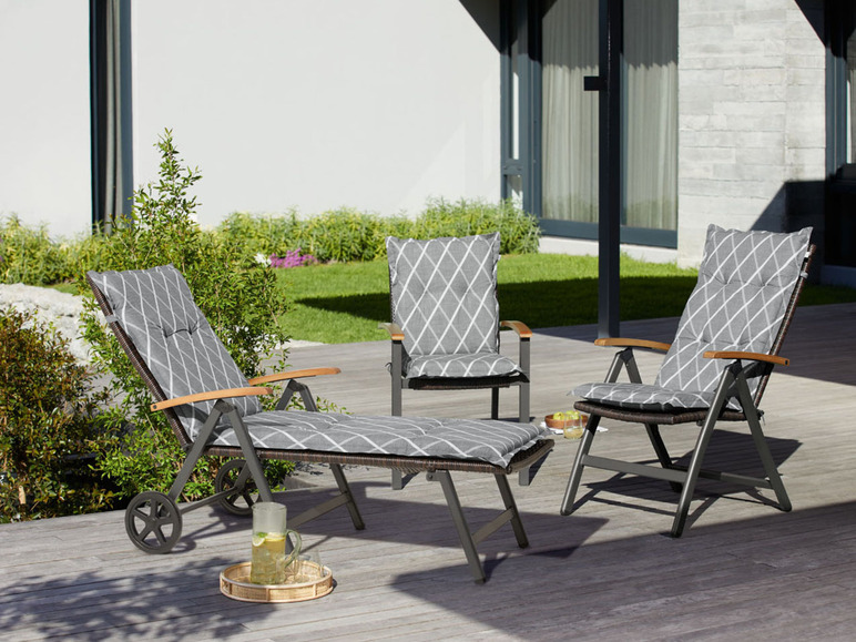 Aller en mode plein écran LIVARNO home Coussin pour fauteuil de jardin, 120 x 50 cm - Photo 7