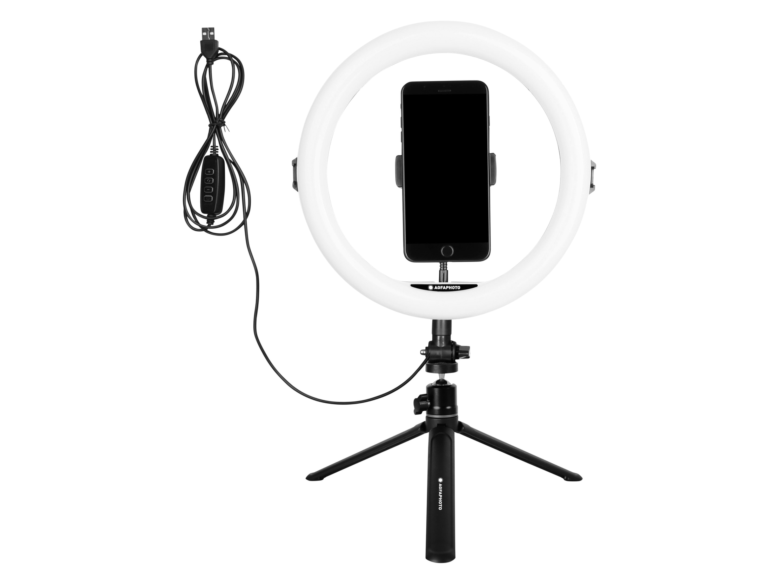 AGFAPHOTO Ringlamp tripod Realiview ARL 11, Ø 28 cm