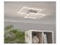Plafonnier LED moderne au design carré.