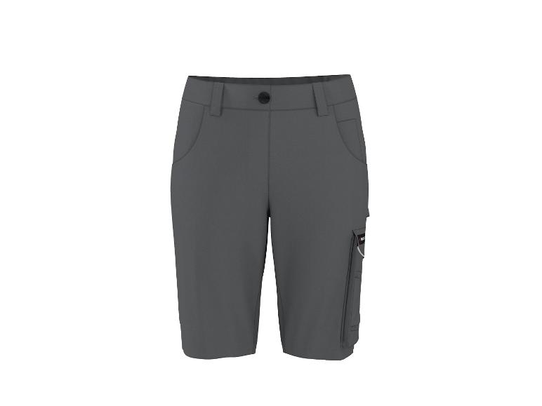 Short de travail gris avec poches cargo