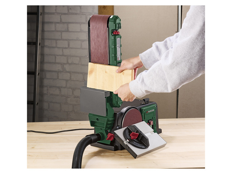 Ga naar volledige schermweergave: Band- en schijfschuurmachine PARKSIDE® PBTS370 - afbeelding 3