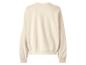 Sweat-shirt beige à manches longues vu de dos