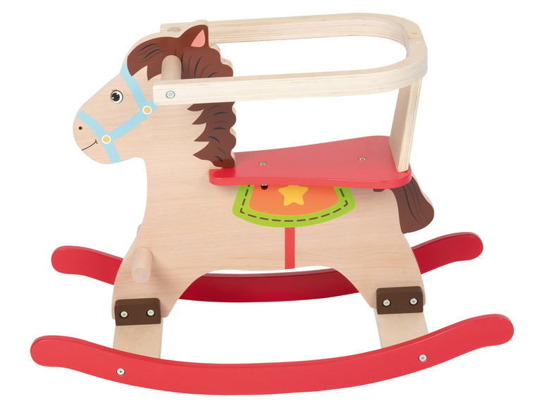 Aller en mode plein écran Playtive Draisienne, cheval à bascule ou chariot de marche en bois - Photo 6