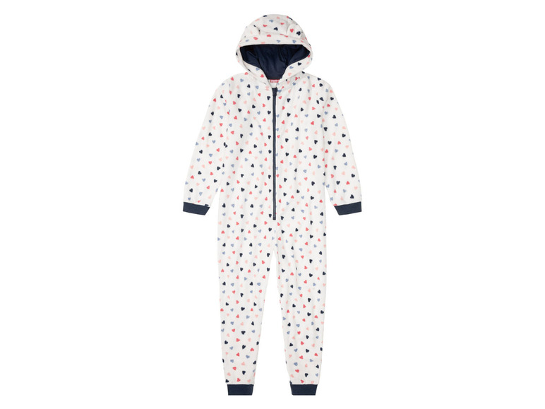 Ga naar volledige schermweergave: pepperts!® Fleece onesie met kap - afbeelding 3