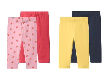 LUPILU® Leggings capri pour jeunes enfants, 2 pièces