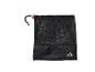 Sac en filet noir Crivit avec cordon de serrage et butée orange
