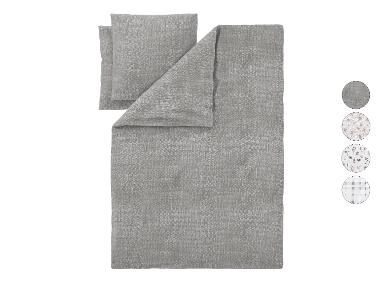 LIVARNO® Housse de couette en flanelle fine, 240 x 220 cm