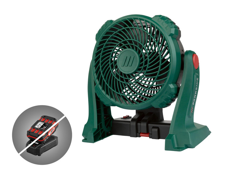 Aller en mode plein écran PARKSIDE® Ventilateur sans fil »PVA 20-Li A1« - Photo 1