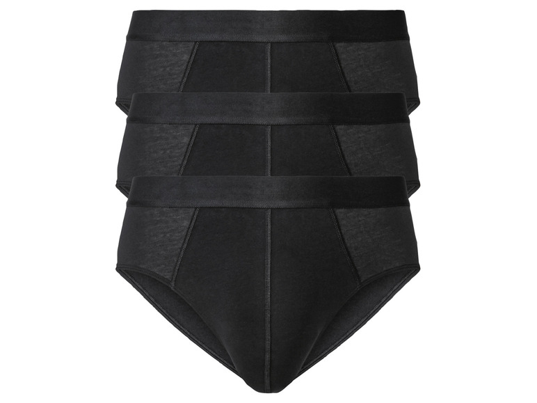 Ga naar volledige schermweergave: LIVERGY® Set van 3 slips van een katoenmix - afbeelding 11