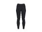 Legging de sport noir pour femme avec détails réfléchissants.