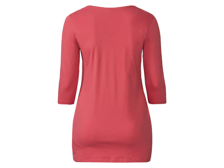 Aller en mode plein écran esmara® Longshirt avec manches 3/4 en un mélange de coton - Photo 3