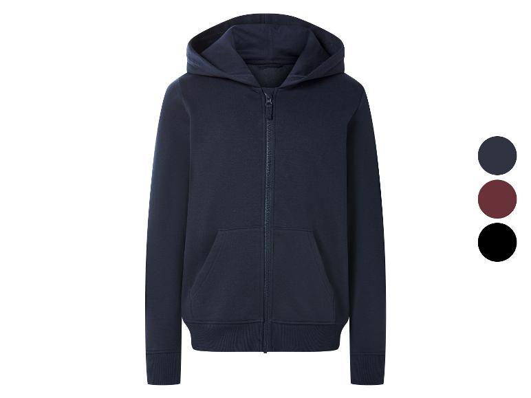 Sweat à capuche zippé bleu marine avec options de couleur