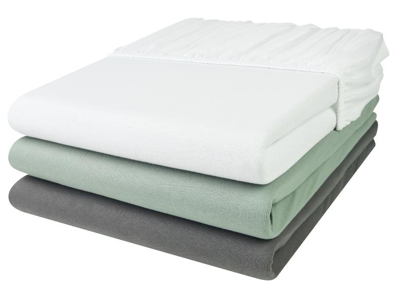 Alpes Blanc hoeslaken, 120 cm, rood